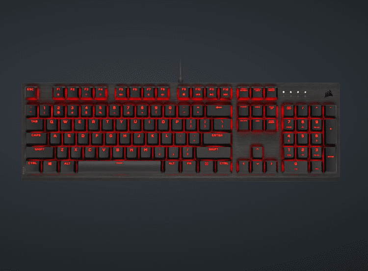 Teclado mecánico Corsair K60 PRO — LED rojo - Imagen 3