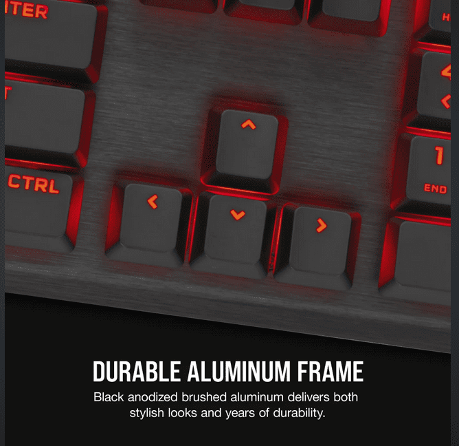 Teclado mecánico Corsair K60 PRO — LED rojo - Imagen 4