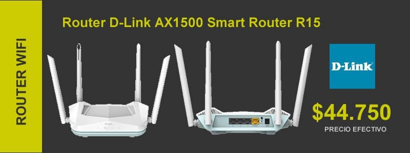 Router D-Link AX 1500 Smart Router R15